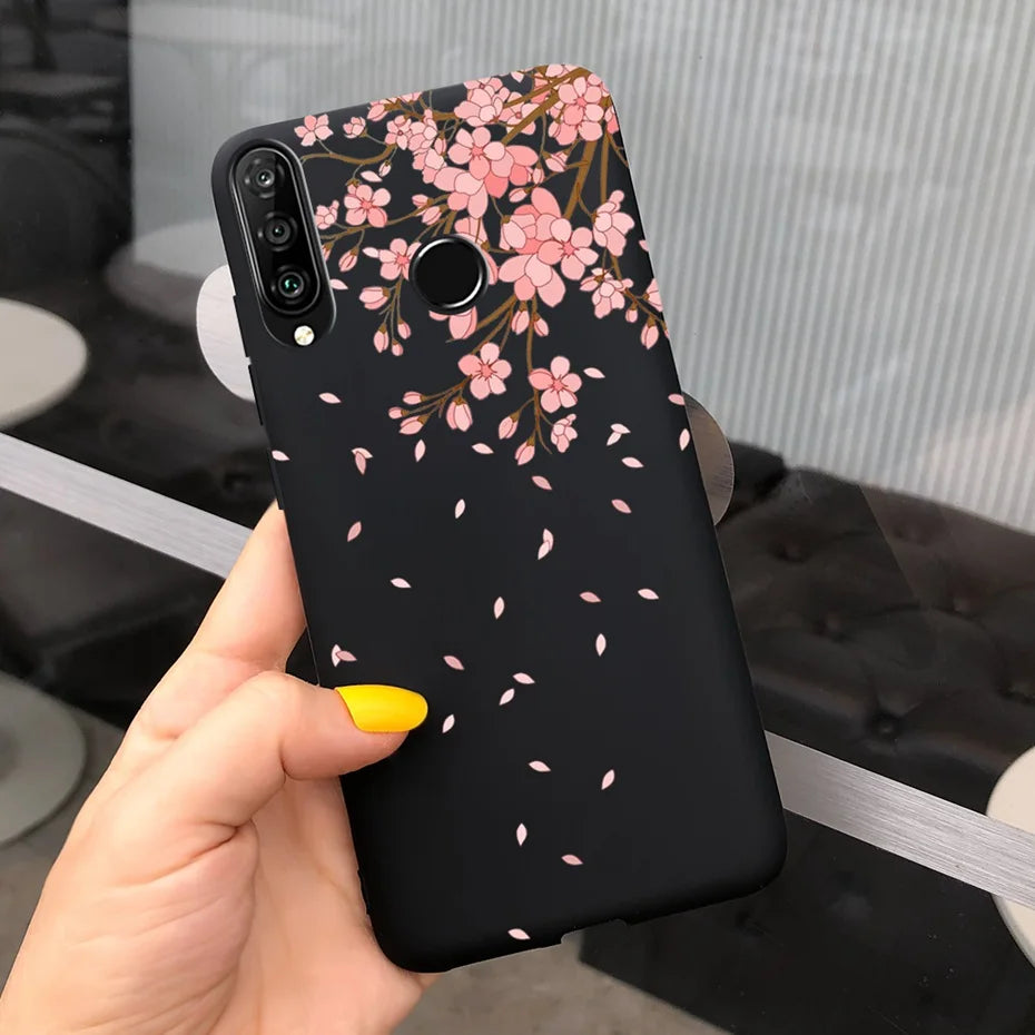 Lovely Flower Phone Case For Huawei