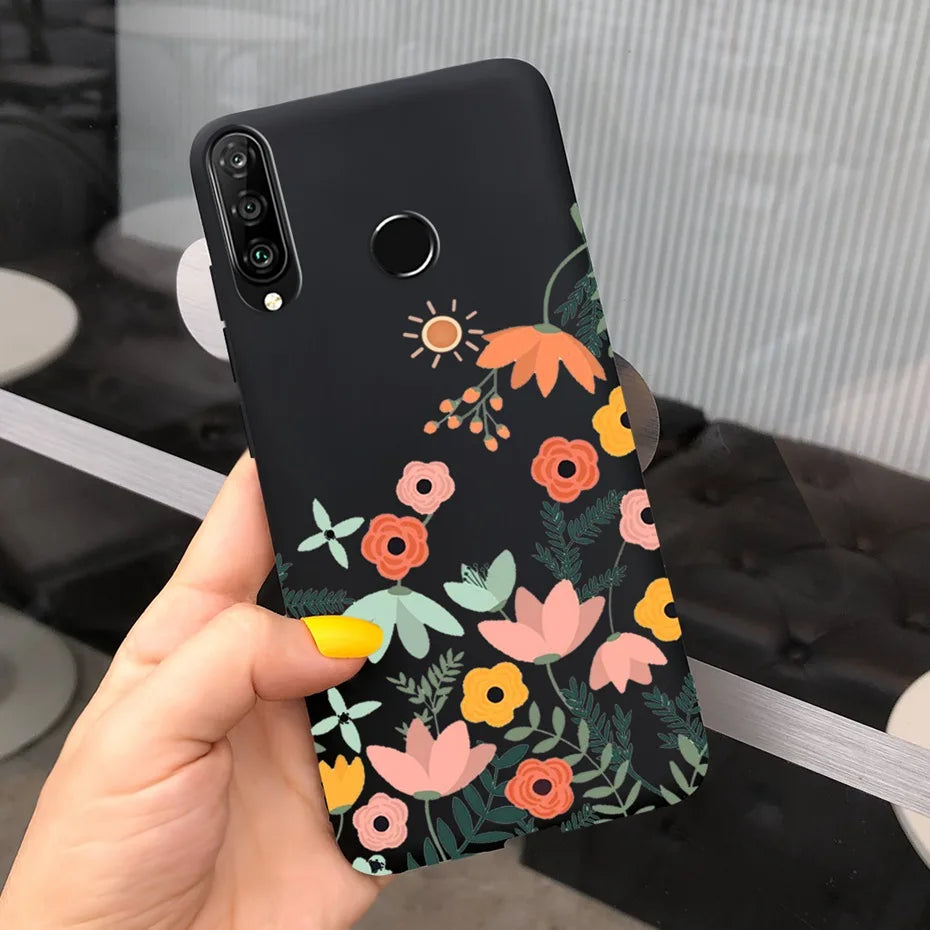 Lovely Flower Phone Case For Huawei