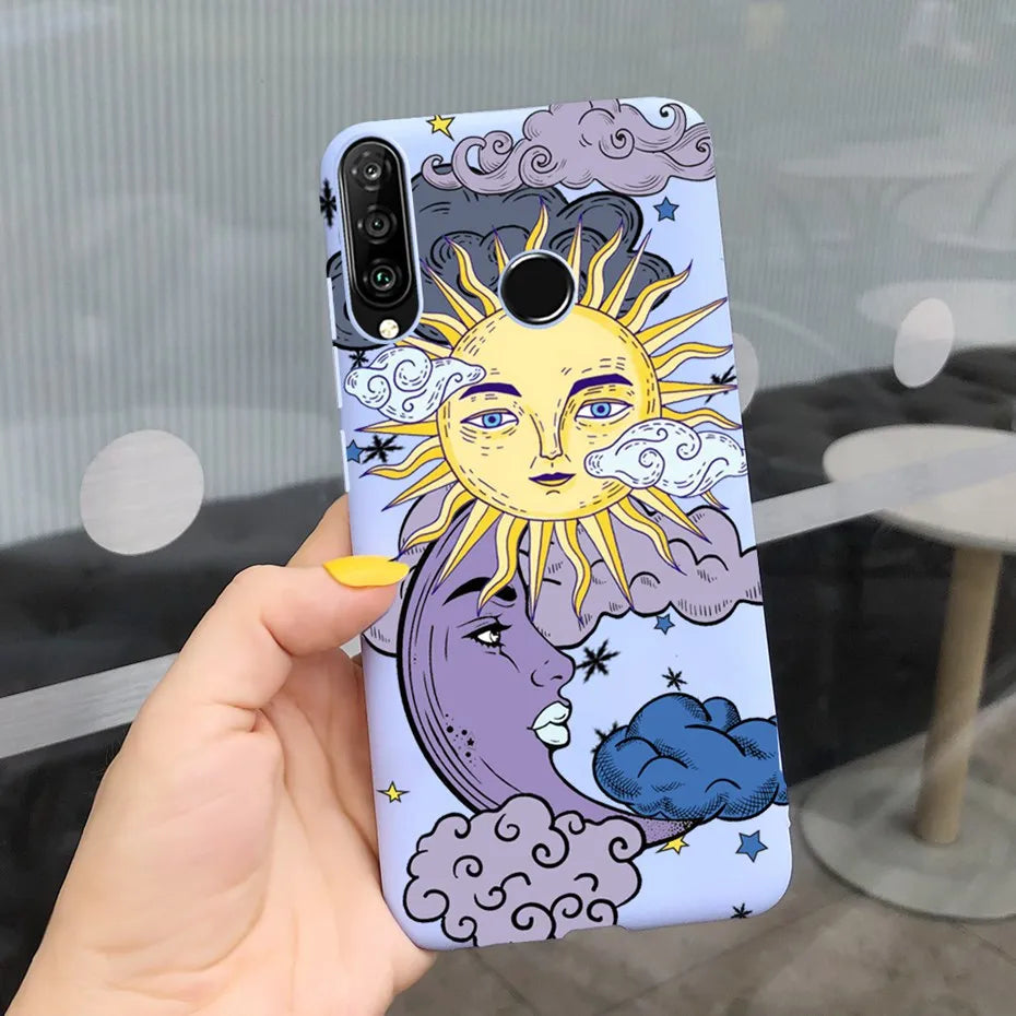 Lovely Flower Phone Case For Huawei
