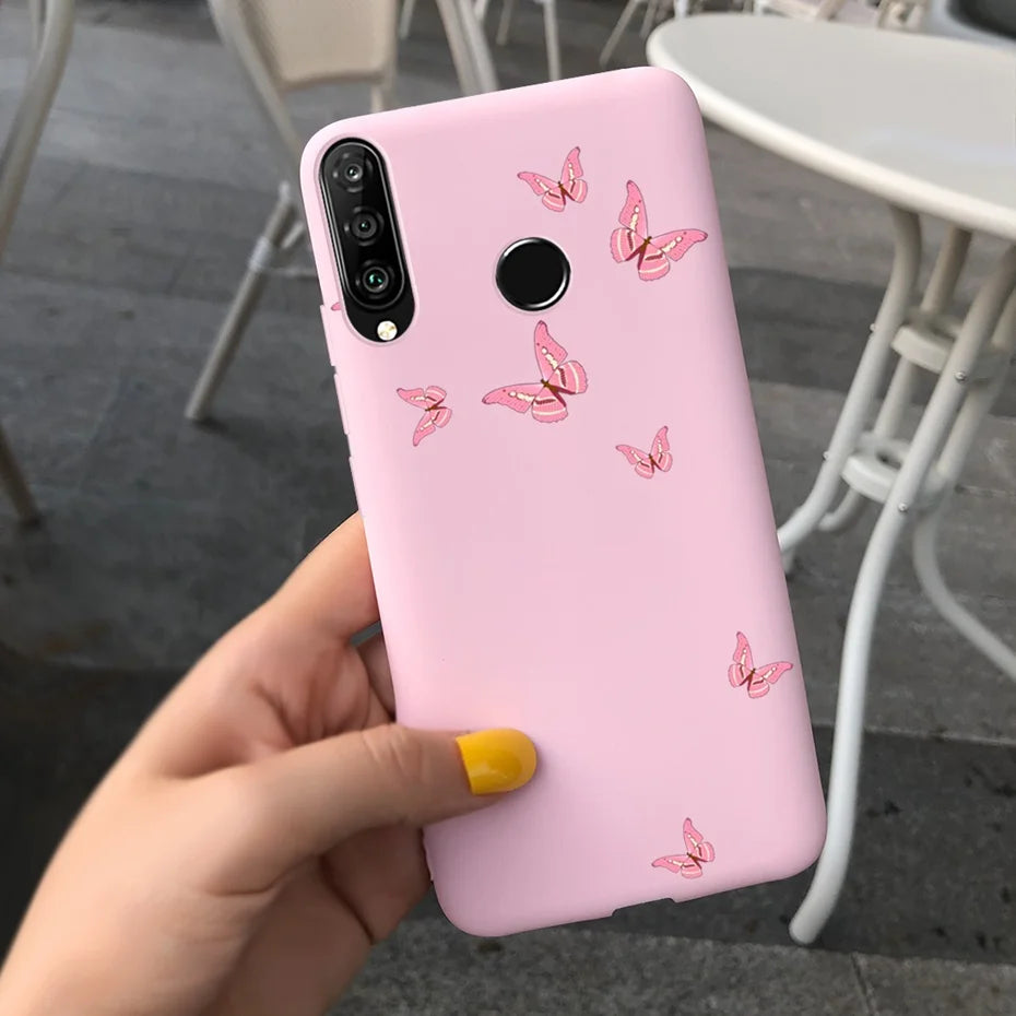 Lovely Flower Phone Case For Huawei