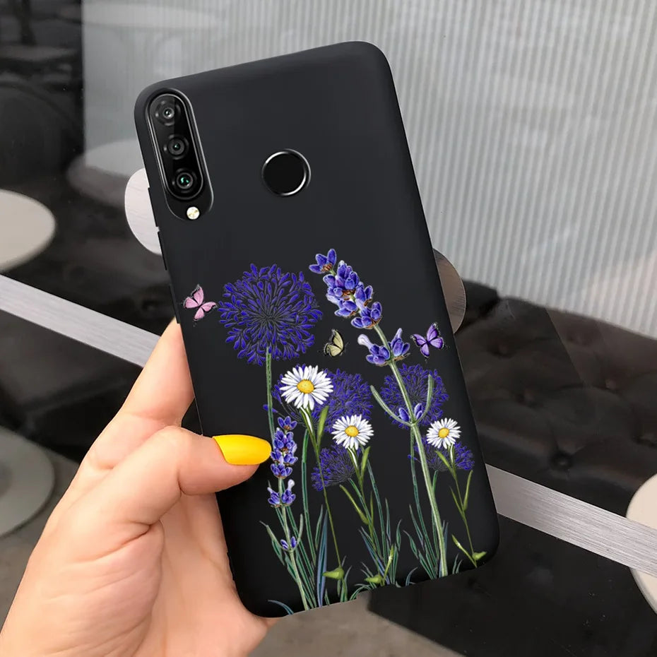 Lovely Flower Phone Case For Huawei