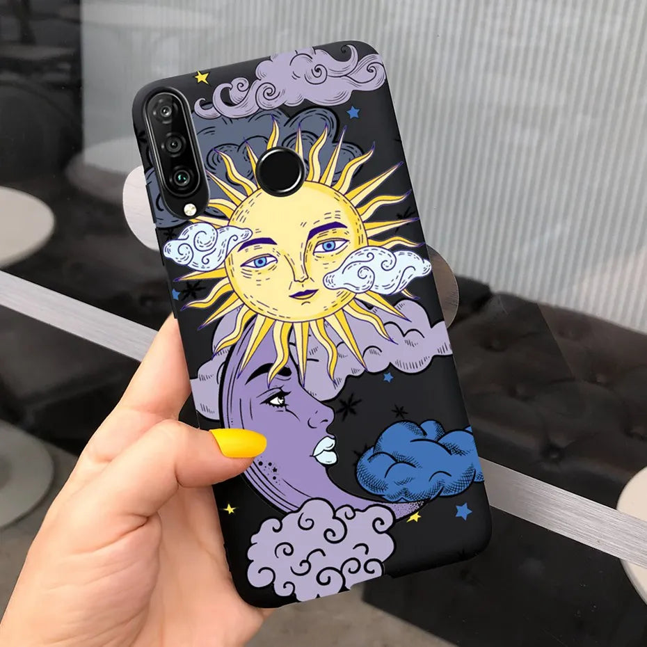 Lovely Flower Phone Case For Huawei