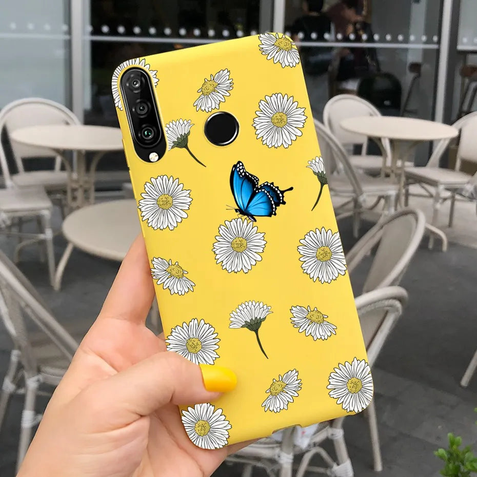 Lovely Flower Phone Case For Huawei