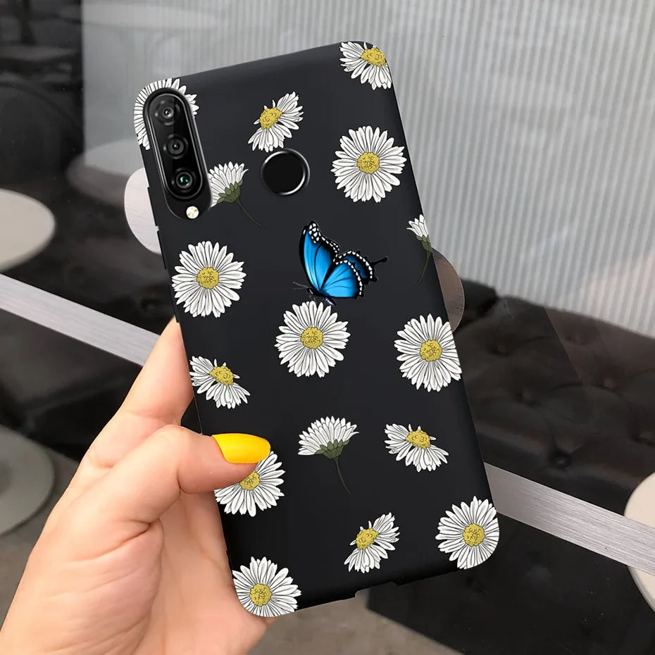 Lovely Flower Phone Case For Huawei