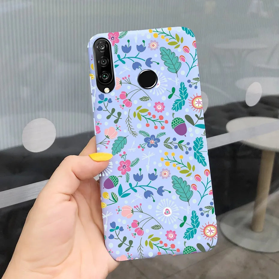 Lovely Flower Phone Case For Huawei