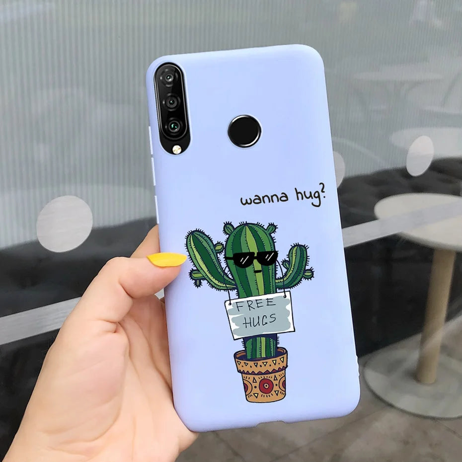Lovely Flower Phone Case For Huawei