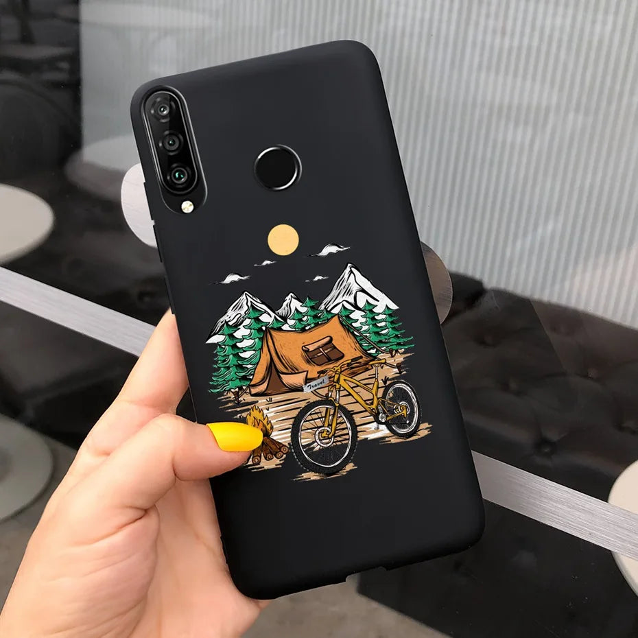 Lovely Flower Phone Case For Huawei