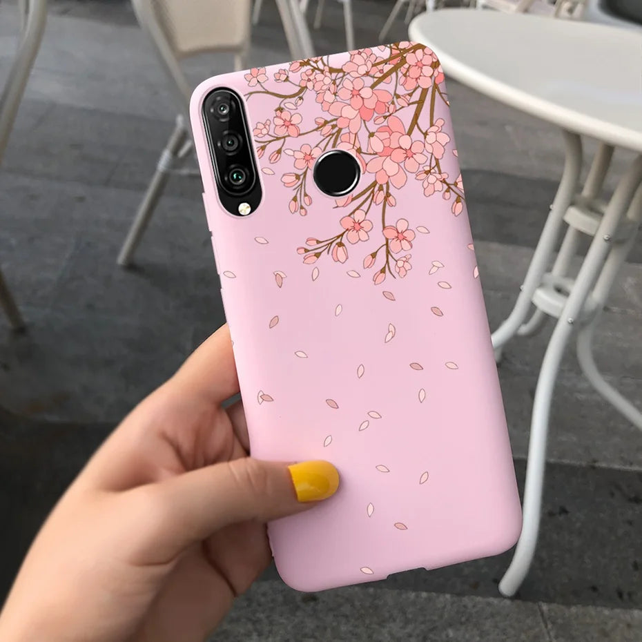 Lovely Flower Phone Case For Huawei