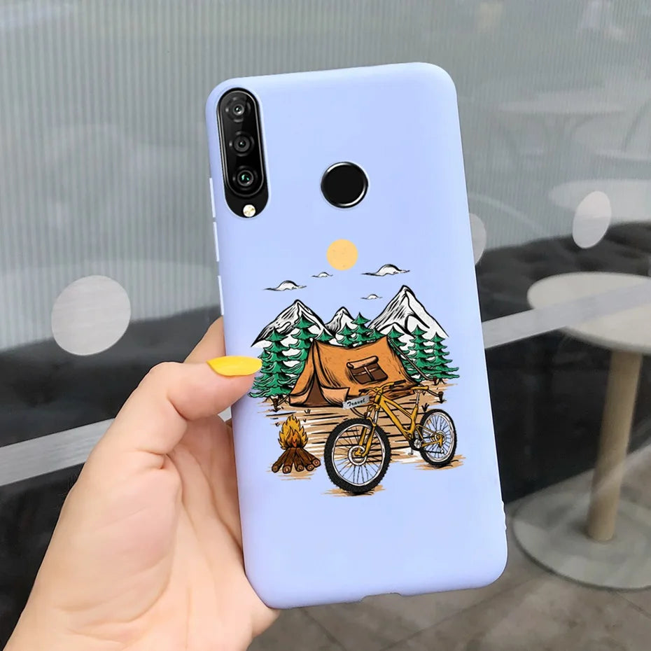 Lovely Flower Phone Case For Huawei