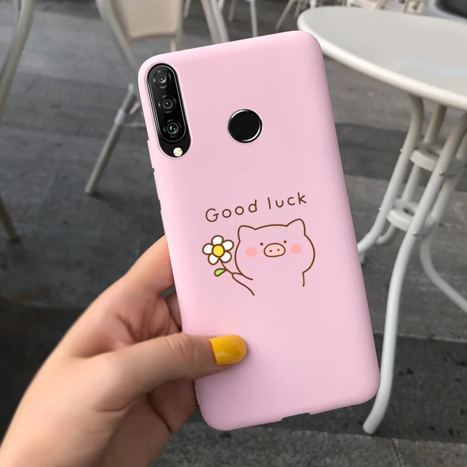 Lovely Flower Phone Case For Huawei