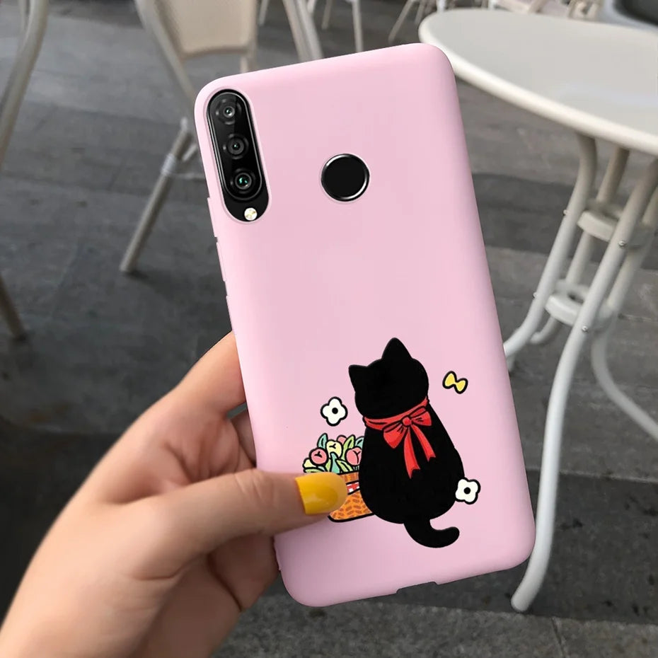 Lovely Flower Phone Case For Huawei