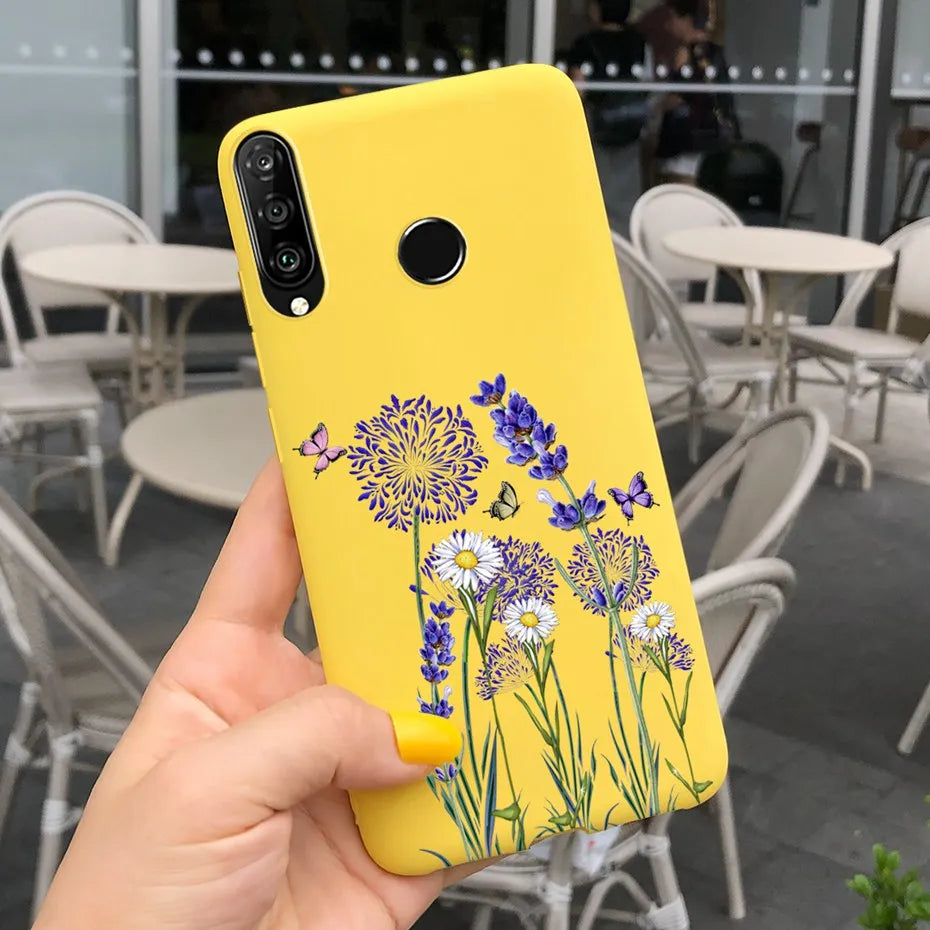 Lovely Flower Phone Case For Huawei