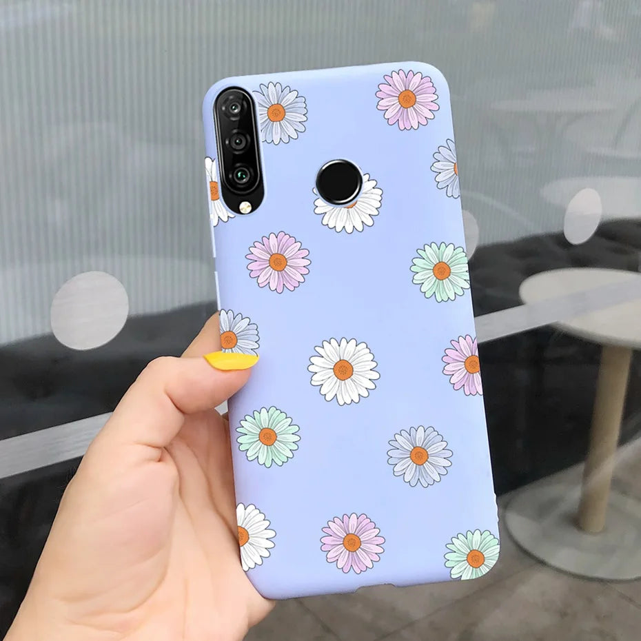 Lovely Flower Phone Case For Huawei