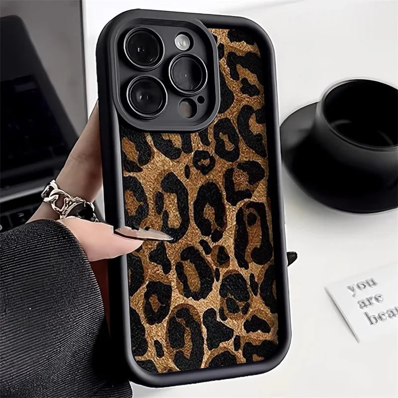 Leopard Print Soft iPhone Case