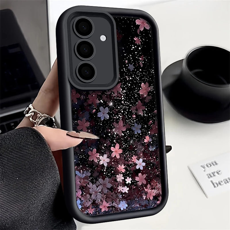 Cherry Blossom Phone Case For Samsung Galaxy S and A Series