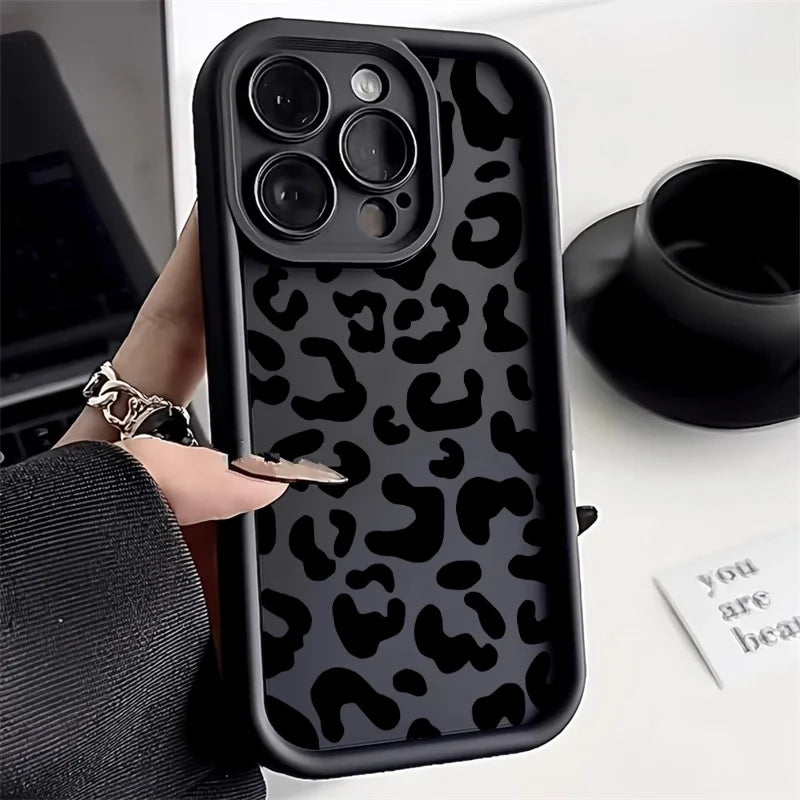 Leopard Print Soft iPhone Case