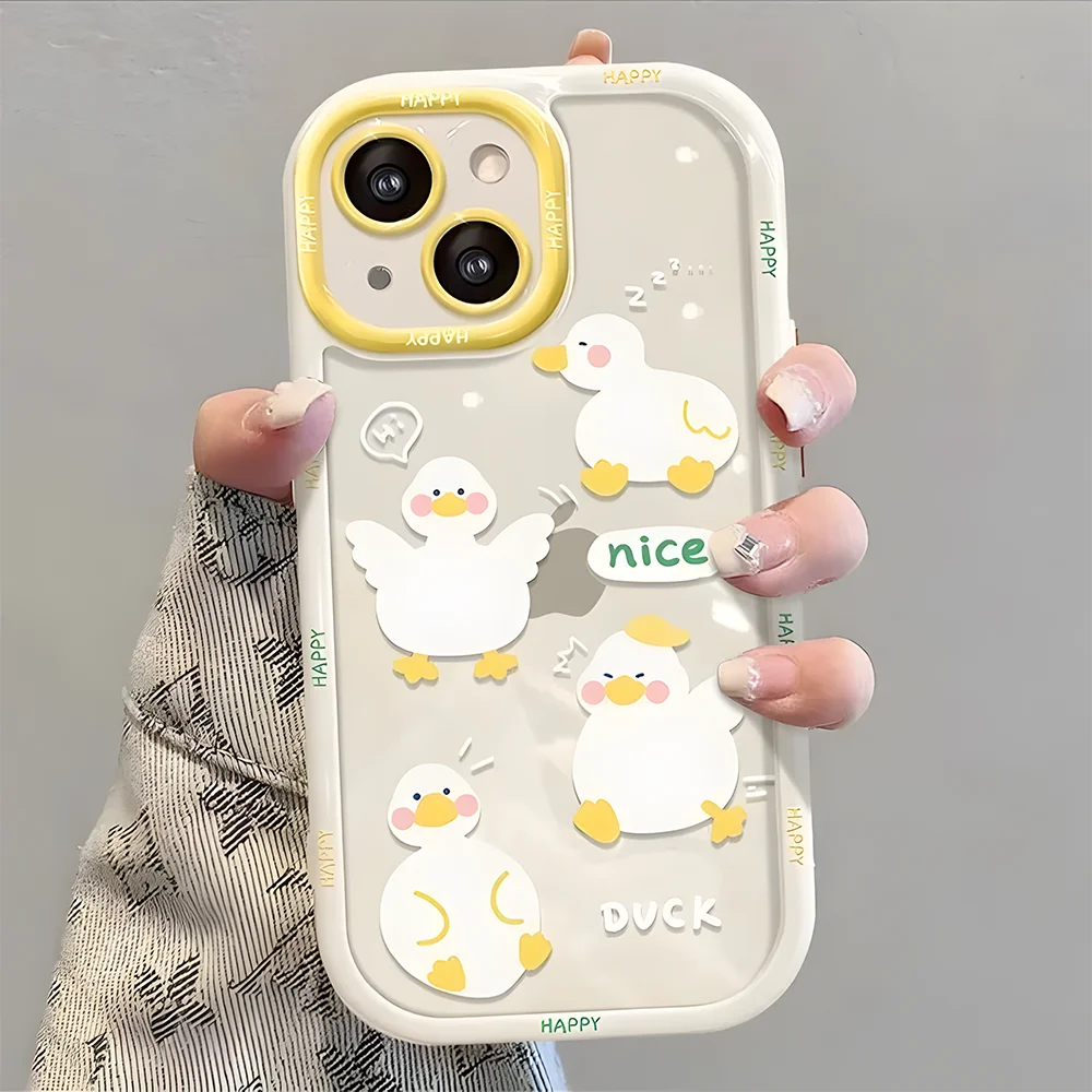 Cute Cat Silicone iPhone Case
