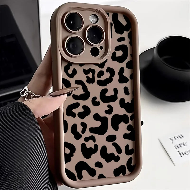 Leopard Print Soft iPhone Case