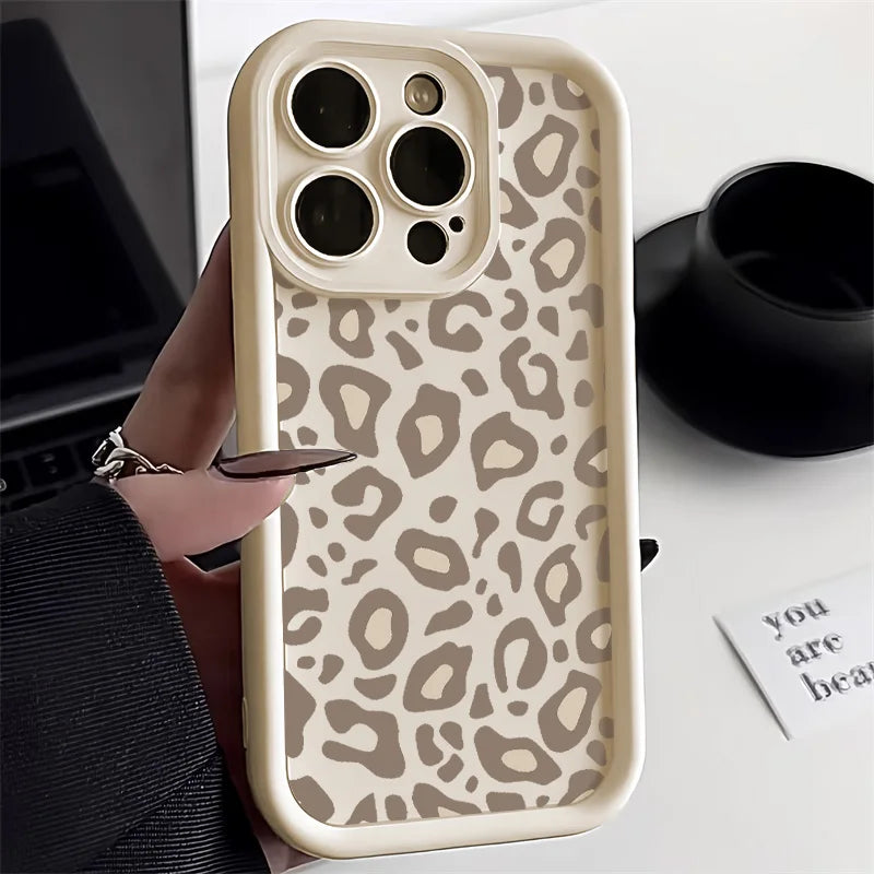 Leopard Print Soft iPhone Case